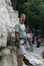 Tommy Blackwell.  CTM hosted a speed climbing event at Seismic Wall on Diving for Rocks to benefit the Austin Area Food Bank, Saturday, May 9, 2009.

Filename: SRM_20090509_10321466.jpg
Aperture: f/4.0
Shutter Speed: 1/320
Body: Canon EOS-1D Mark II
Lens: Canon EF 80-200mm f/2.8 L