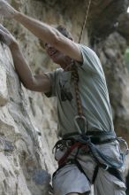 Tommy Blackwell.  CTM hosted a speed climbing event at Seismic Wall on Diving for Rocks to benefit the Austin Area Food Bank, Saturday, May 9, 2009.

Filename: SRM_20090509_10325075.jpg
Aperture: f/5.6
Shutter Speed: 1/320
Body: Canon EOS-1D Mark II
Lens: Canon EF 80-200mm f/2.8 L