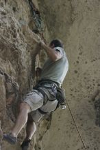 Tommy Blackwell.  CTM hosted a speed climbing event at Seismic Wall on Diving for Rocks to benefit the Austin Area Food Bank, Saturday, May 9, 2009.

Filename: SRM_20090509_10330696.jpg
Aperture: f/5.6
Shutter Speed: 1/400
Body: Canon EOS-1D Mark II
Lens: Canon EF 80-200mm f/2.8 L