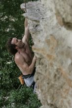 Jason Shear competing.  CTM hosted a speed climbing event at Seismic Wall on Diving for Rocks to benefit the Austin Area Food Bank, Saturday, May 9, 2009.

Filename: SRM_20090509_11214284.jpg
Aperture: f/5.0
Shutter Speed: 1/500
Body: Canon EOS-1D Mark II
Lens: Canon EF 80-200mm f/2.8 L