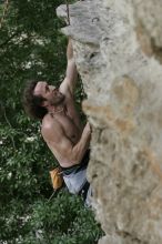 Jason Shear competing.  CTM hosted a speed climbing event at Seismic Wall on Diving for Rocks to benefit the Austin Area Food Bank, Saturday, May 9, 2009.

Filename: SRM_20090509_11214285.jpg
Aperture: f/5.0
Shutter Speed: 1/500
Body: Canon EOS-1D Mark II
Lens: Canon EF 80-200mm f/2.8 L