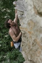 Jason Shear competing.  CTM hosted a speed climbing event at Seismic Wall on Diving for Rocks to benefit the Austin Area Food Bank, Saturday, May 9, 2009.

Filename: SRM_20090509_11214286.jpg
Aperture: f/5.0
Shutter Speed: 1/500
Body: Canon EOS-1D Mark II
Lens: Canon EF 80-200mm f/2.8 L