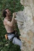 Jason Shear competing.  CTM hosted a speed climbing event at Seismic Wall on Diving for Rocks to benefit the Austin Area Food Bank, Saturday, May 9, 2009.

Filename: SRM_20090509_11214491.jpg
Aperture: f/5.0
Shutter Speed: 1/500
Body: Canon EOS-1D Mark II
Lens: Canon EF 80-200mm f/2.8 L