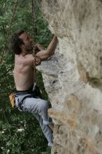 Jason Shear competing.  CTM hosted a speed climbing event at Seismic Wall on Diving for Rocks to benefit the Austin Area Food Bank, Saturday, May 9, 2009.

Filename: SRM_20090509_11214999.jpg
Aperture: f/5.6
Shutter Speed: 1/400
Body: Canon EOS-1D Mark II
Lens: Canon EF 80-200mm f/2.8 L