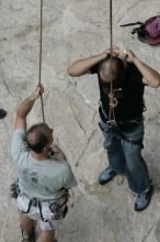 CTM hosted a speed climbing event at Seismic Wall on Diving for Rocks to benefit the Austin Area Food Bank, Saturday, May 9, 2009.

Filename: SRM_20090509_11241511.jpg
Aperture: f/5.6
Shutter Speed: 1/640
Body: Canon EOS-1D Mark II
Lens: Canon EF 80-200mm f/2.8 L