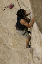 Long Ta, winner of the speed competition with a time of 15.33 seconds.  CTM hosted a speed climbing event at Seismic Wall on Diving for Rocks to benefit the Austin Area Food Bank, Saturday, May 9, 2009.

Filename: SRM_20090509_11332042.jpg
Aperture: f/5.6
Shutter Speed: 1/1000
Body: Canon EOS-1D Mark II
Lens: Canon EF 80-200mm f/2.8 L