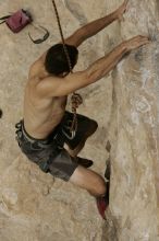 CTM hosted a speed climbing event at Seismic Wall on Diving for Rocks to benefit the Austin Area Food Bank, Saturday, May 9, 2009.

Filename: SRM_20090509_11363596.jpg
Aperture: f/5.6
Shutter Speed: 1/1250
Body: Canon EOS-1D Mark II
Lens: Canon EF 80-200mm f/2.8 L