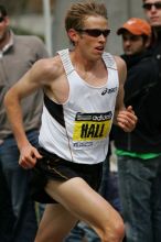 Ryan Hall was third to cross the finish line with a time of 2:09:40.  The 113th Boston Marathon took place on Monday, April 20, 2009.

Filename: SRM_20090420_10402037.JPG
Aperture: f/8.0
Shutter Speed: 1/1250
Body: Canon EOS-1D Mark II
Lens: Canon EF 100-400mm f/4.5-5.6 L IS USM