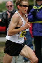 Ryan Hall was third to cross the finish line with a time of 2:09:40.  The 113th Boston Marathon took place on Monday, April 20, 2009.

Filename: SRM_20090420_10402038.JPG
Aperture: f/8.0
Shutter Speed: 1/1000
Body: Canon EOS-1D Mark II
Lens: Canon EF 100-400mm f/4.5-5.6 L IS USM