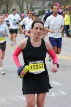 Beth Marek, bib #15553, finished with a time of 3:57:15.  The 113th Boston Marathon took place on Monday, April 20, 2009.

Filename: SRM_20090420_12313696.JPG
Aperture: f/9.0
Shutter Speed: 1/320
Body: Canon EOS-1D Mark II
Lens: Canon EF 100-400mm f/4.5-5.6 L IS USM