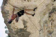 Tyler climbing Lonsome Dove (5.12), the roof above Diving for Rocks.  It was another long day of rock climbing at Seismic Wall on Austin's Barton Creek Greenbelt, Sunday, June 7, 2009.

Filename: SRM_20090607_13394086.jpg
Aperture: f/4.0
Shutter Speed: 1/500
Body: Canon EOS-1D Mark II
Lens: Canon EF 80-200mm f/2.8 L