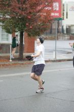 Barry Goldmeier, bib #16608 (8K) and  #5587 (marathon) juggling and running the 8K at the Richmond SunTrust Marathon and McDonald's Half Marathon, on Saturday, November 14, 2009.

Filename: SRM_20091114_07573157.JPG
Aperture: f/2.8
Shutter Speed: 1/320
Body: Canon EOS-1D Mark II
Lens: Canon EF 80-200mm f/2.8 L