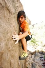 Javier Morales rock climbing in Hueco Tanks State Park and Historic Site during the Hueco Tanks Awesome Fest 2010 trip, Friday, May 21, 2010.

Filename: SRM_20100521_17522659.JPG
Aperture: f/4.0
Shutter Speed: 1/200
Body: Canon EOS-1D Mark II
Lens: Canon EF 16-35mm f/2.8 L