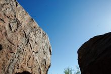 Andrew Dreher rock climbing in Hueco Tanks State Park and Historic Site during the Hueco Tanks Awesome Fest 2010 trip, Friday, May 21, 2010.

Filename: SRM_20100521_18354788.JPG
Aperture: f/8.0
Shutter Speed: 1/500
Body: Canon EOS-1D Mark II
Lens: Canon EF 16-35mm f/2.8 L