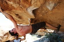 Raanan Robertson rock climbing in Hueco Tanks State Park and Historic Site during the Hueco Tanks Awesome Fest 2010 trip, Saturday, May 22, 2010.

Filename: SRM_20100522_12022058.JPG
Aperture: f/5.6
Shutter Speed: 1/125
Body: Canon EOS-1D Mark II
Lens: Canon EF 16-35mm f/2.8 L