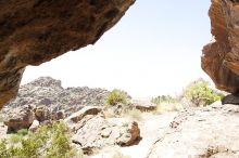 Rock climbing in Hueco Tanks State Park and Historic Site during the Hueco Tanks Awesome Fest 2010 trip, Sunday, May 23, 2010.

Filename: SRM_20100523_12533804.JPG
Aperture: f/8.0
Shutter Speed: 1/500
Body: Canon EOS-1D Mark II
Lens: Canon EF 16-35mm f/2.8 L