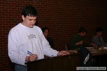 Weekly meeting of the Undergraduate House of Representatives (UHR), March 23, 2004.

Filename: img_3720_std.jpg
Aperture: f/7.1
Shutter Speed: 1/100
Body: Canon EOS DIGITAL REBEL
Lens: Canon EF-S 18-55mm f/3.5-5.6