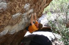 Rock climbing in Hueco Tanks State Park and Historic Site during the Hueco Tanks Awesome Fest 2.0 trip, Saturday, September 04, 2010.

Filename: SRM_20100904_13065856.JPG
Aperture: f/4.0
Shutter Speed: 1/200
Body: Canon EOS 20D
Lens: Canon EF 16-35mm f/2.8 L