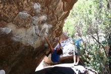 Rock climbing in Hueco Tanks State Park and Historic Site during the Hueco Tanks Awesome Fest 2.0 trip, Saturday, September 04, 2010.

Filename: SRM_20100904_13105265.JPG
Aperture: f/4.0
Shutter Speed: 1/200
Body: Canon EOS 20D
Lens: Canon EF 16-35mm f/2.8 L