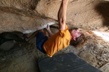 Rock climbing in Hueco Tanks State Park and Historic Site during the Hueco Tanks Awesome Fest 2.0 trip, Saturday, September 04, 2010.

Filename: SRM_20100904_15004725.JPG
Aperture: f/2.8
Shutter Speed: 1/200
Body: Canon EOS 20D
Lens: Canon EF 16-35mm f/2.8 L