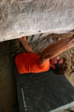 Rock climbing in Hueco Tanks State Park and Historic Site during the Hueco Tanks Awesome Fest 2.0 trip, Saturday, September 04, 2010.

Filename: SRM_20100904_15034047.JPG
Aperture: f/2.8
Shutter Speed: 1/200
Body: Canon EOS 20D
Lens: Canon EF 16-35mm f/2.8 L