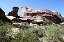 Rock climbing in Hueco Tanks State Park and Historic Site during the Hueco Tanks Awesome Fest 2.0 trip, Saturday, September 04, 2010.

Filename: SRM_20100904_16294219.JPG
Aperture: f/5.6
Shutter Speed: 1/320
Body: Canon EOS 20D
Lens: Canon EF 16-35mm f/2.8 L