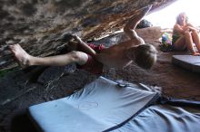 Rock climbing in Hueco Tanks State Park and Historic Site during the Hueco Tanks Awesome Fest 2.0 trip, Sunday, September 05, 2010.

Filename: SRM_20100905_16152349.JPG
Aperture: f/2.8
Shutter Speed: 1/200
Body: Canon EOS 20D
Lens: Canon EF 16-35mm f/2.8 L