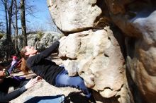 Bouldering in the southeast during Spring Break 2013.

Filename: SRM_20130312_11112808.JPG
Aperture: f/4.0
Shutter Speed: 1/2500
Body: Canon EOS-1D Mark II
Lens: Canon EF 16-35mm f/2.8 L