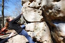 Bouldering in the southeast during Spring Break 2013.

Filename: SRM_20130312_11113609.JPG
Aperture: f/4.0
Shutter Speed: 1/2500
Body: Canon EOS-1D Mark II
Lens: Canon EF 16-35mm f/2.8 L