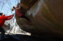 Bouldering in the southeast during Spring Break 2013.

Filename: SRM_20130312_12260640.JPG
Aperture: f/5.6
Shutter Speed: 1/500
Body: Canon EOS-1D Mark II
Lens: Canon EF 16-35mm f/2.8 L