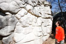 Bouldering in the southeast during Spring Break 2013.

Filename: SRM_20130312_13104650.JPG
Aperture: f/5.6
Shutter Speed: 1/1000
Body: Canon EOS-1D Mark II
Lens: Canon EF 16-35mm f/2.8 L