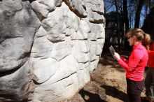 Bouldering in the southeast during Spring Break 2013.

Filename: SRM_20130312_13115053.JPG
Aperture: f/5.6
Shutter Speed: 1/1000
Body: Canon EOS-1D Mark II
Lens: Canon EF 16-35mm f/2.8 L