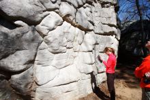 Bouldering in the southeast during Spring Break 2013.

Filename: SRM_20130312_13121054.JPG
Aperture: f/5.6
Shutter Speed: 1/1000
Body: Canon EOS-1D Mark II
Lens: Canon EF 16-35mm f/2.8 L