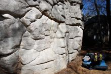 Bouldering in the southeast during Spring Break 2013.

Filename: SRM_20130312_13134656.JPG
Aperture: f/11.0
Shutter Speed: 1/640
Body: Canon EOS-1D Mark II
Lens: Canon EF 16-35mm f/2.8 L