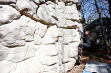 Bouldering in the southeast during Spring Break 2013.

Filename: SRM_20130312_13145857.JPG
Aperture: f/8.0
Shutter Speed: 1/640
Body: Canon EOS-1D Mark II
Lens: Canon EF 16-35mm f/2.8 L