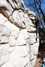 Bouldering in the southeast during Spring Break 2013.

Filename: SRM_20130312_13154462.JPG
Aperture: f/8.0
Shutter Speed: 1/640
Body: Canon EOS-1D Mark II
Lens: Canon EF 16-35mm f/2.8 L