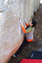 Bouldering in the southeast during Spring Break 2013.

Filename: SRM_20130312_14363805.JPG
Aperture: f/2.0
Shutter Speed: 1/1000
Body: Canon EOS-1D Mark II
Lens: Canon EF 85mm f/1.2 L II