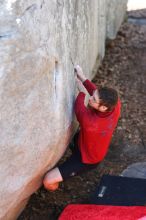 Bouldering in the southeast during Spring Break 2013.

Filename: SRM_20130312_14372207.JPG
Aperture: f/2.0
Shutter Speed: 1/1000
Body: Canon EOS-1D Mark II
Lens: Canon EF 85mm f/1.2 L II