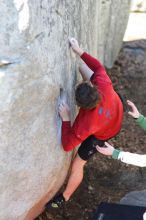 Bouldering in the southeast during Spring Break 2013.

Filename: SRM_20130312_14423460.JPG
Aperture: f/2.0
Shutter Speed: 1/1000
Body: Canon EOS-1D Mark II
Lens: Canon EF 85mm f/1.2 L II