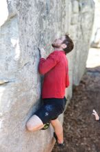 Bouldering in the southeast during Spring Break 2013.

Filename: SRM_20130312_14475089.JPG
Aperture: f/2.0
Shutter Speed: 1/1000
Body: Canon EOS-1D Mark II
Lens: Canon EF 85mm f/1.2 L II