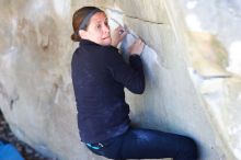 Bouldering in the southeast during Spring Break 2013.

Filename: SRM_20130313_13331042.JPG
Aperture: f/2.0
Shutter Speed: 1/800
Body: Canon EOS-1D Mark II
Lens: Canon EF 85mm f/1.2 L II