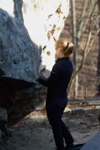 Bouldering in the southeast during Spring Break 2013.

Filename: SRM_20130313_17054656.JPG
Aperture: f/2.8
Shutter Speed: 1/800
Body: Canon EOS-1D Mark II
Lens: Canon EF 85mm f/1.2 L II