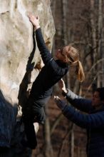 Bouldering in the southeast during Spring Break 2013.

Filename: SRM_20130313_17064060.JPG
Aperture: f/2.8
Shutter Speed: 1/1250
Body: Canon EOS-1D Mark II
Lens: Canon EF 85mm f/1.2 L II