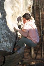 Bouldering in the southeast during Spring Break 2013.

Filename: SRM_20130313_17083269.JPG
Aperture: f/2.8
Shutter Speed: 1/1600
Body: Canon EOS-1D Mark II
Lens: Canon EF 85mm f/1.2 L II