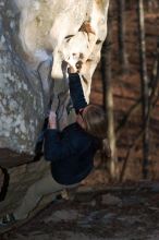 Bouldering in the southeast during Spring Break 2013.

Filename: SRM_20130313_17153678.JPG
Aperture: f/2.8
Shutter Speed: 1/1250
Body: Canon EOS-1D Mark II
Lens: Canon EF 85mm f/1.2 L II