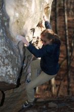 Bouldering in the southeast during Spring Break 2013.

Filename: SRM_20130313_17154679.JPG
Aperture: f/2.8
Shutter Speed: 1/1250
Body: Canon EOS-1D Mark II
Lens: Canon EF 85mm f/1.2 L II