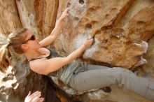 Bouldering in the southeast during Spring Break 2013.

Filename: SRM_20130315_12413227.JPG
Aperture: f/2.8
Shutter Speed: 1/1000
Body: Canon EOS-1D Mark II
Lens: Canon EF 16-35mm f/2.8 L