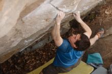 Bouldering in the southeast during Spring Break 2013.

Filename: SRM_20130315_13470649.JPG
Aperture: f/4.0
Shutter Speed: 1/400
Body: Canon EOS-1D Mark II
Lens: Canon EF 70-200mm f/2.8 L IS