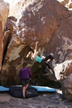 Bouldering during the Hueco Tanks Awesome Fest 14.2.

Filename: srm_20140223_11230649.jpg
Aperture: f/4.0
Shutter Speed: 1/800
Body: Canon EOS-1D Mark II
Lens: Canon EF 85mm f/1.2 L II