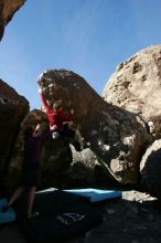 Bouldering during the Hueco Tanks Awesome Fest 14.2.

Filename: srm_20140223_11283287.jpg
Aperture: f/5.6
Shutter Speed: 1/800
Body: Canon EOS-1D Mark II
Lens: Canon EF 16-35mm f/2.8 L